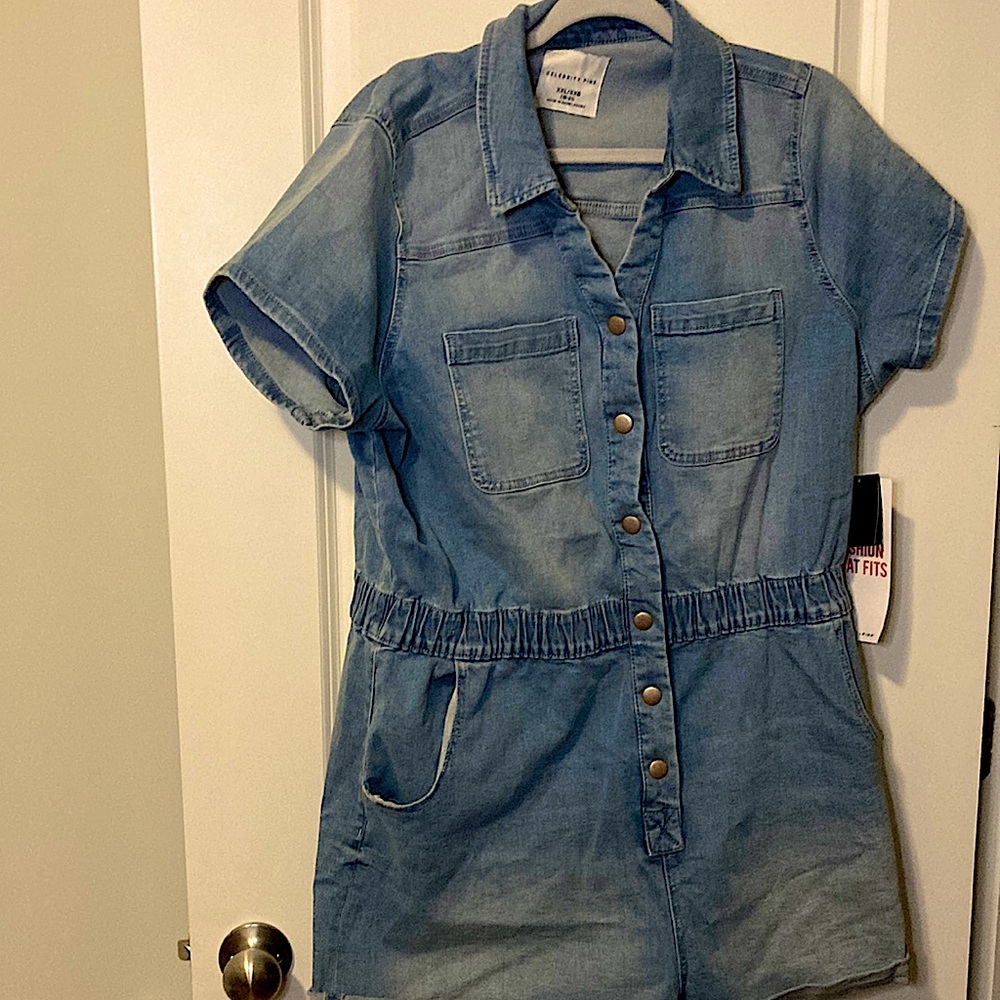 Blue Jean romper